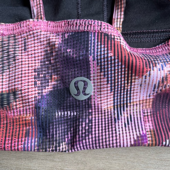 Lululemon Multi Pink Uncaged Bra - Picture 7 of 10